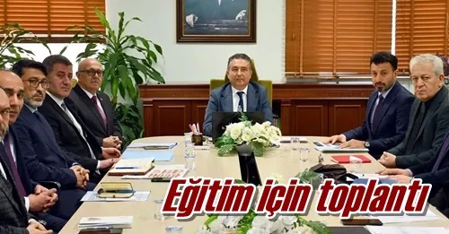 Eğitim için toplantı