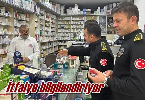 İtfaiye bilgilendiriyor