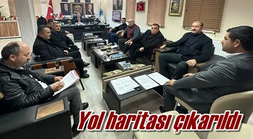 Yol haritası çıkarıldı