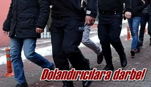 Dolandırıcılara darbe!