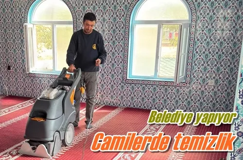 Camilerde temizlik