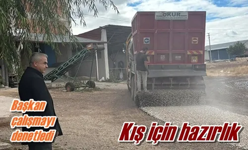 Kış için hazırlık