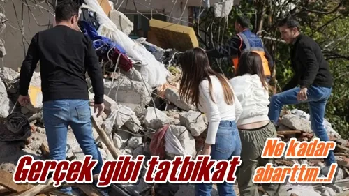 Gerçek gibi tatbikat