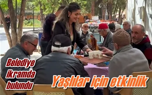 Yaşlılar için etkinlik