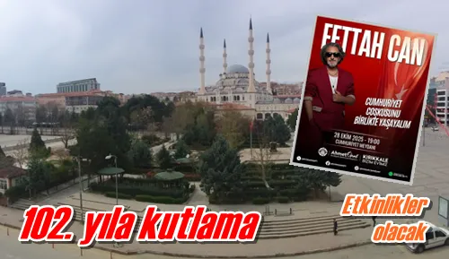 102. yıla kutlama