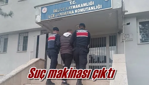 Suç makinası çıktı