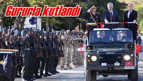 Gururla kutlandı