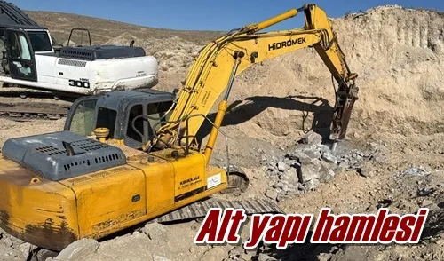 Alt yapı hamlesi