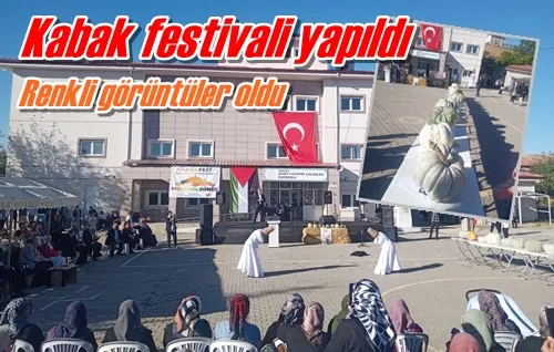 Kabak festivali yapıldı