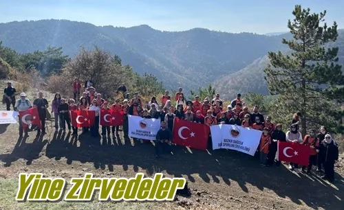 Yine zirvedeler
