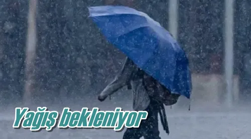 Yağış bekleniyor