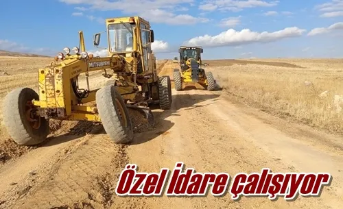 Özel İdare çalışıyor