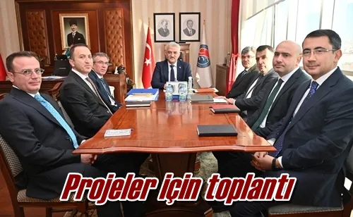 Projeler için toplantı
