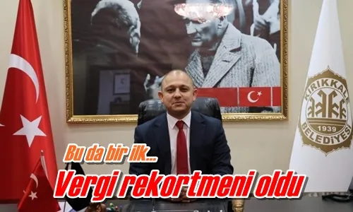 Vergi rekortmeni oldu