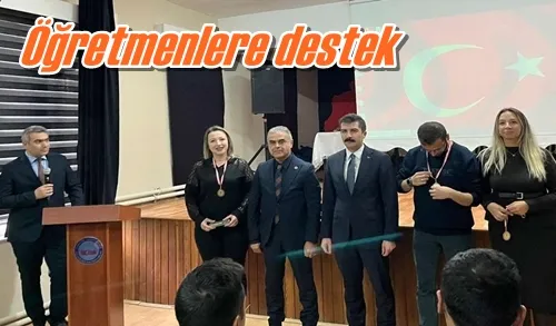 Öğretmenlere destek