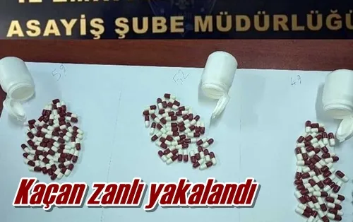 Kaçan zanlı yakalandı