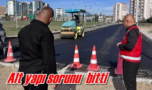 Alt yapı sorunu  bitti