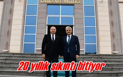 20 yıllık sıkıntı bitiyor