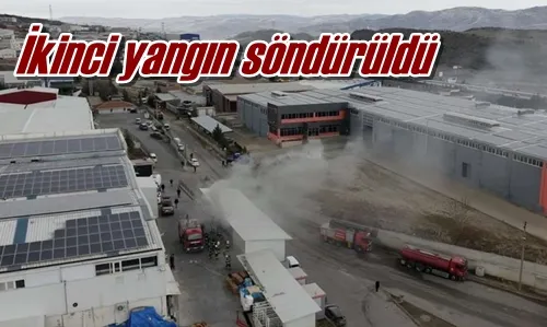 İkinci yangın söndürüldü