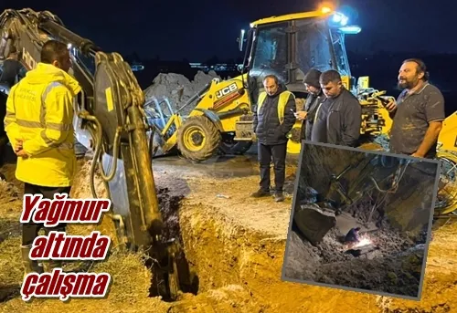 Yağmur altında çalışma