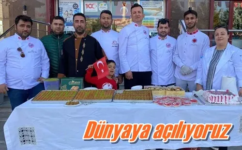 Dünyaya açılıyoruz