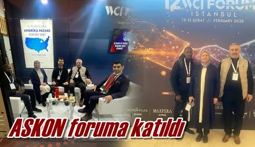 ASKON foruma katıldı