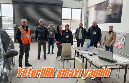 Yeterlilik sınavı yapıldı