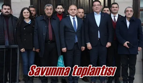 Savunma toplantısı