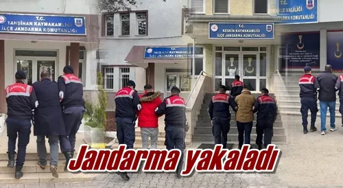 Jandarma yakaladı