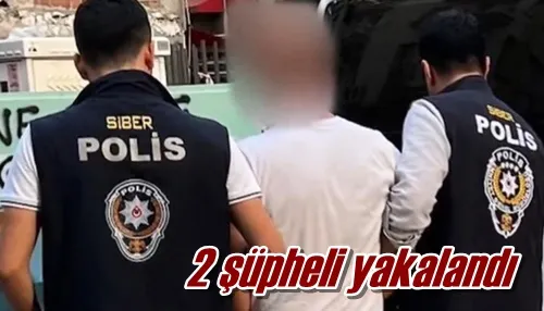 2 şüpheli yakalandı