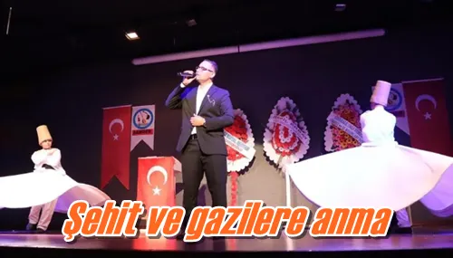 Şehit ve gazilere anma