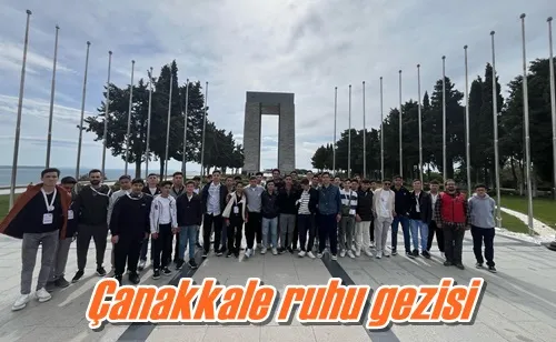 Çanakkale ruhu gezisi