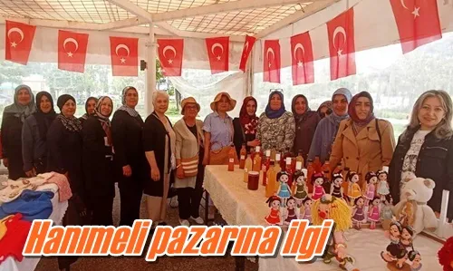 Hanımeli pazarına ilgi