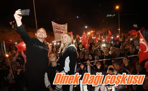 Dinek Dağı coşkusu
