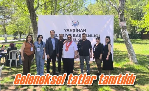 Geleneksel tatlar tanıtıldı