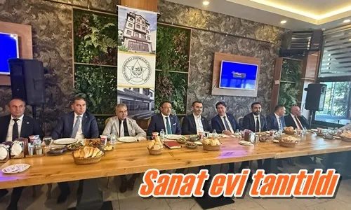 Sanat evi tanıtıldı