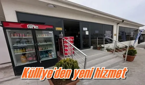 Külliye’den yeni hizmet