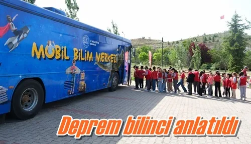 Deprem bilinci anlatıldı