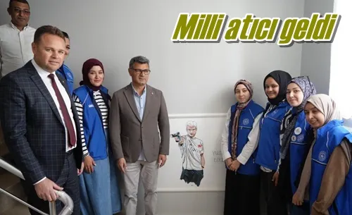 Milli atıcı geldi
