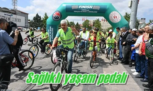 Sağlıklı yaşam pedalı
