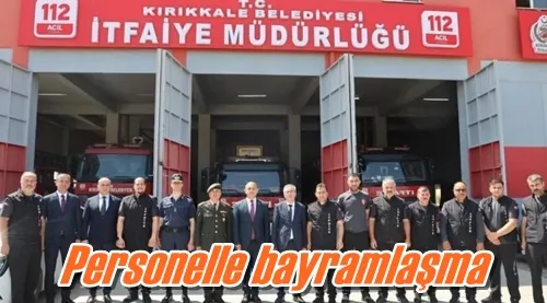Personelle bayramlaşma