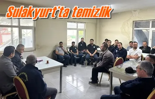 Sulakyurt’ta temizlik