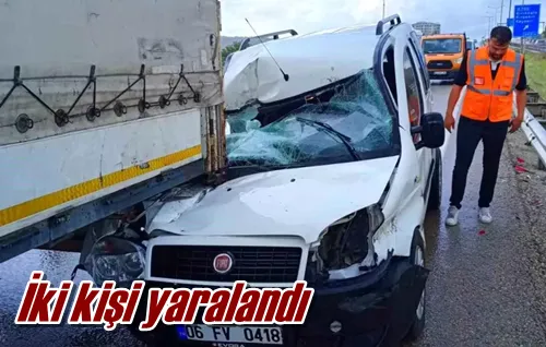 İki kişi yaralandı