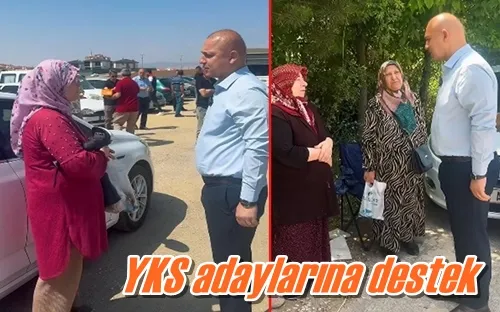 YKS adaylarına destek