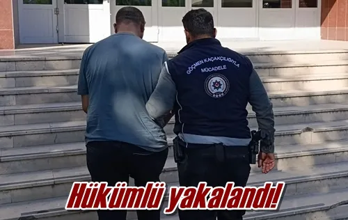 Hükümlü yakalandı!