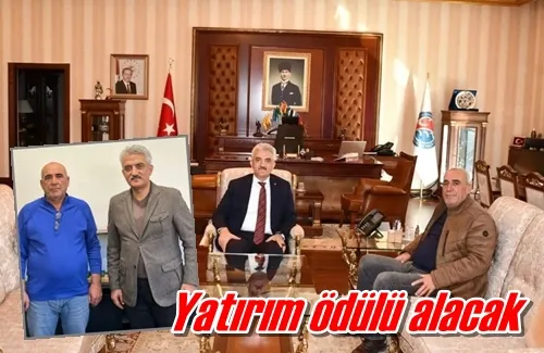 Yatırım ödülü alacak