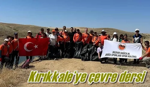 Kırıkkale’ye çevre dersi