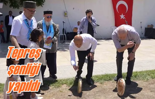 Tepreş şenliği yapıldı