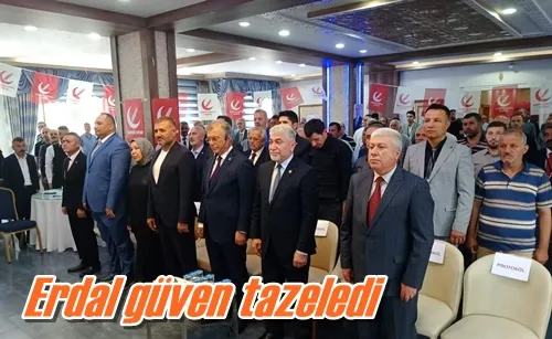 Erdal güven tazeledi