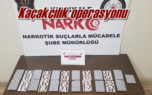 Kaçakçılık operasyonu